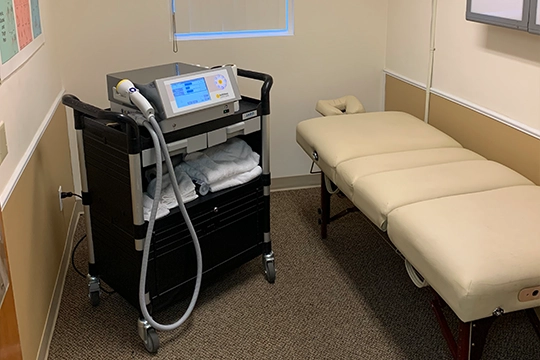 SoftWave Machine On A Cart